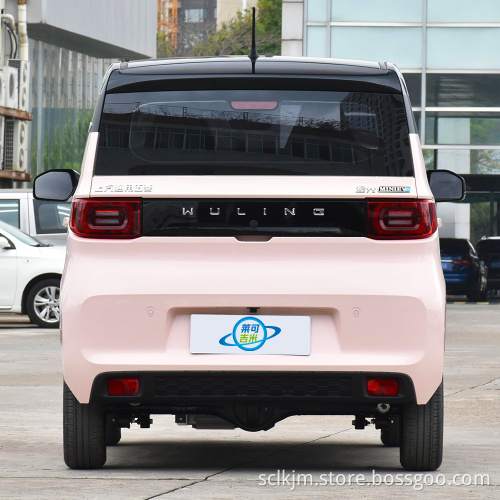 Dalam stok wuling hongguang mini empat kenderaan elektrik tempat duduk 100km/h lithium besi fosfat bateri 2022 kenderaan baru elektrik